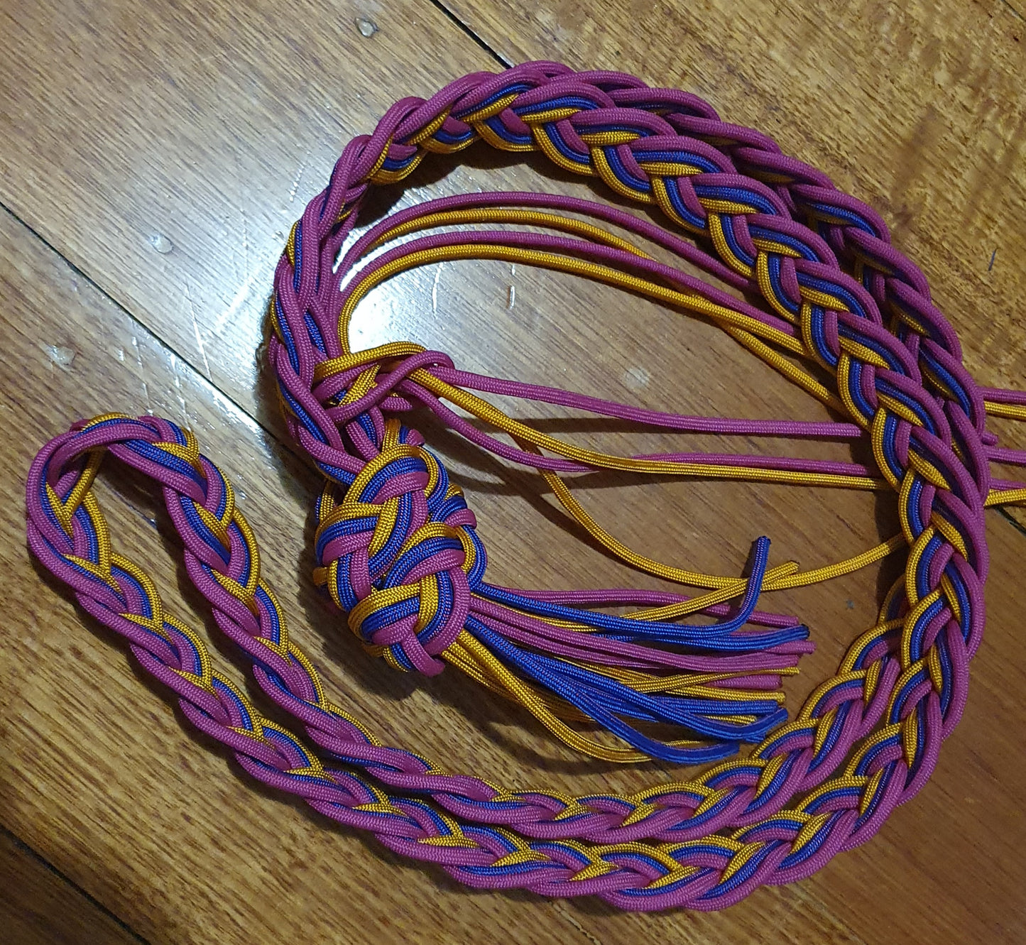 Plaited Neck Strap