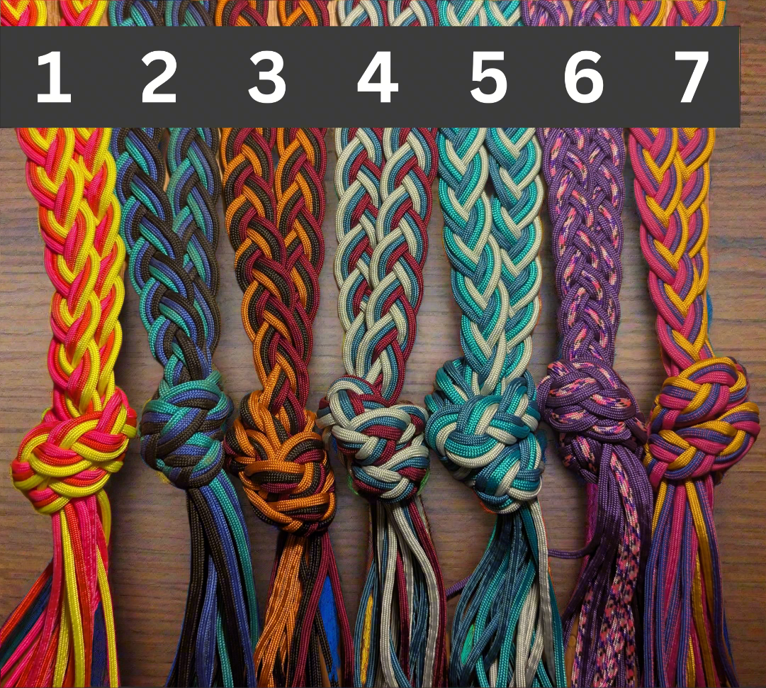 Plaited Neck Strap