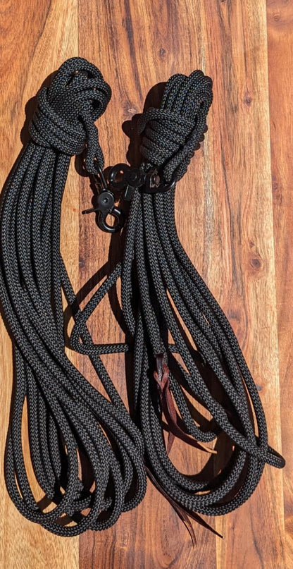 Ground Reins – 22ft Light Lines for Advanced Groundwork